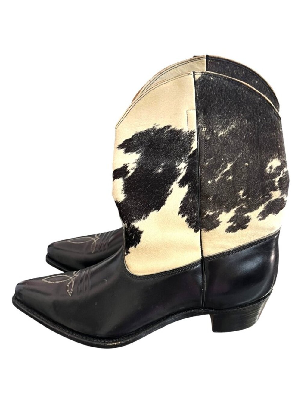 La Victoire S.A. Calf Hair Western Boots Women's Size 9.5